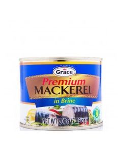 GRACE MACKEREL STEAK BRINE 7oz