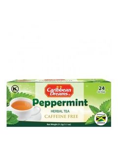 CARIB DREAMS TEA PEPPERMINT 24s