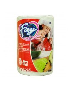 FAY MEGA ROLL PAPER TOWEL 250s