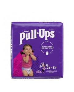 HUGGIES PULLUPS 2T-3T GIRL 23s