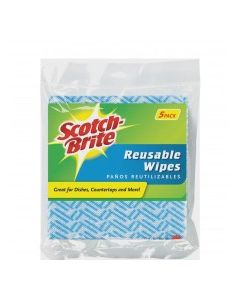 SCOTCH BRITE REUSABLE WIPES 5pk
