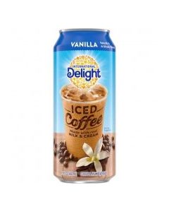 INTL DELIGHT ICED COFFEE VANILLA 15oz