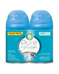 AIR WICK AUTO FRESH WATERS RF 2x5.89oz