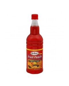 GRACE SYRUP FRUIT PUNCH 1L
