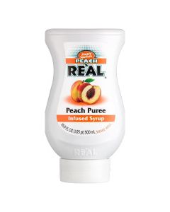 REAL CKTL SYRUP PEACH 500ml