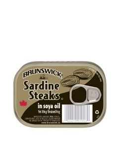 BRUNSWICK SARDINE STEAK SOYA OIL 106g